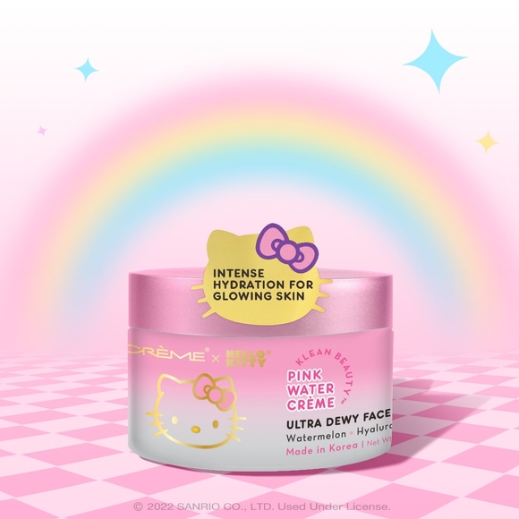 The Crème Shop x Hello Kitty Pink Water Creme - Klean Beauty - Unopened, Unused - Picture 5 of 5